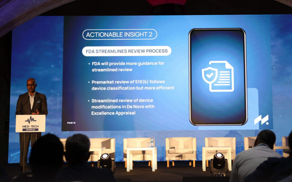 Kwame Ulmer at MedTech Malta