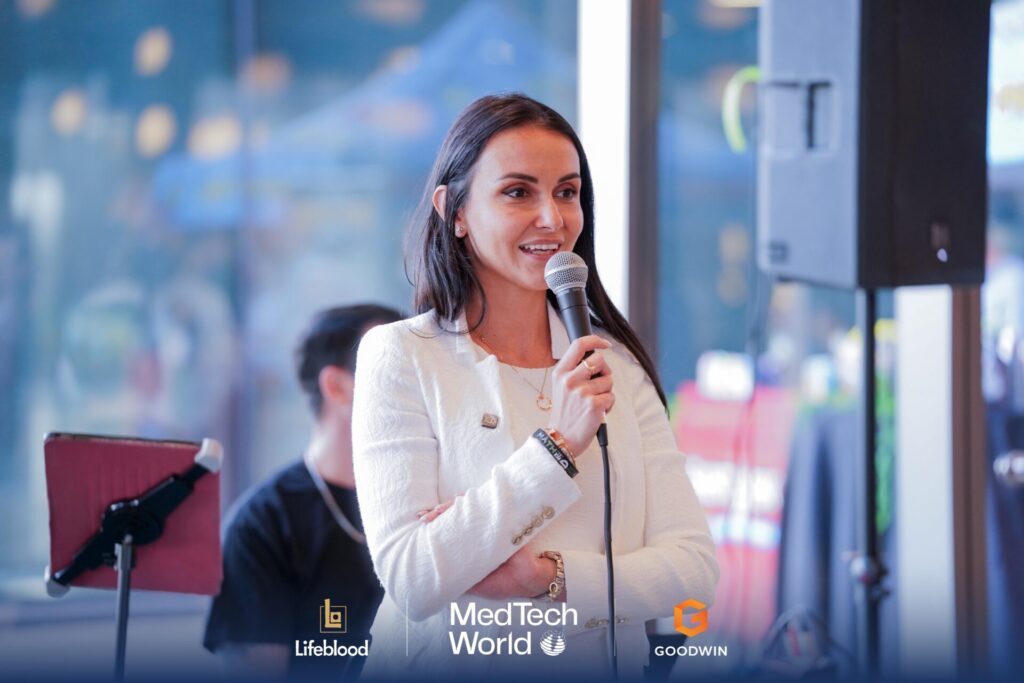 Yulia Yurevich, Head of Client Relations and Partnerships at MedTech World