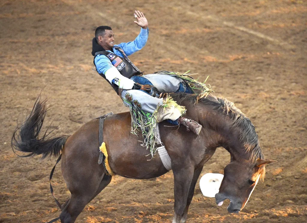 bareback riding