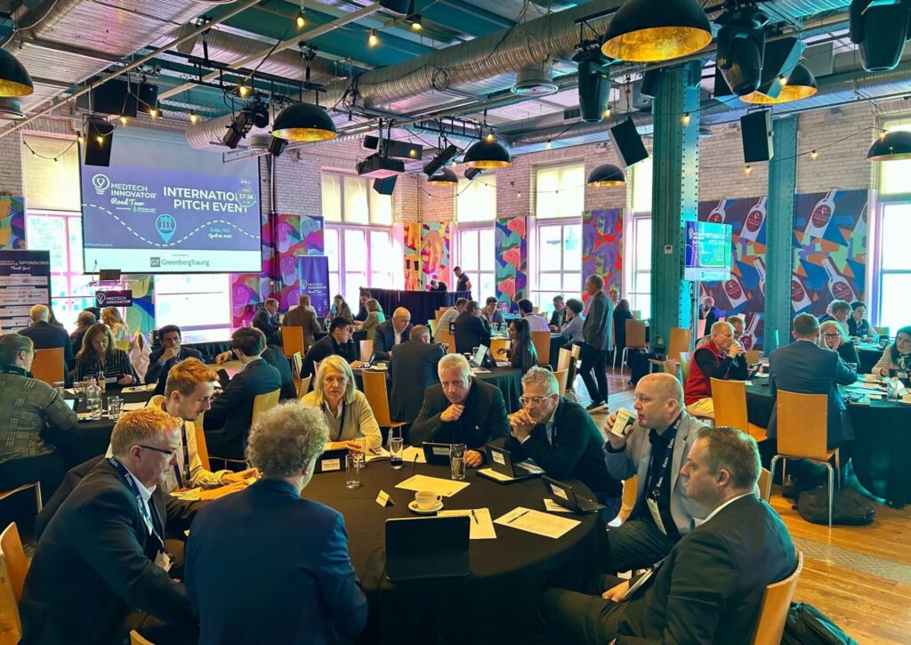 Pitch session at the MedTech Strategist Innovation Summit