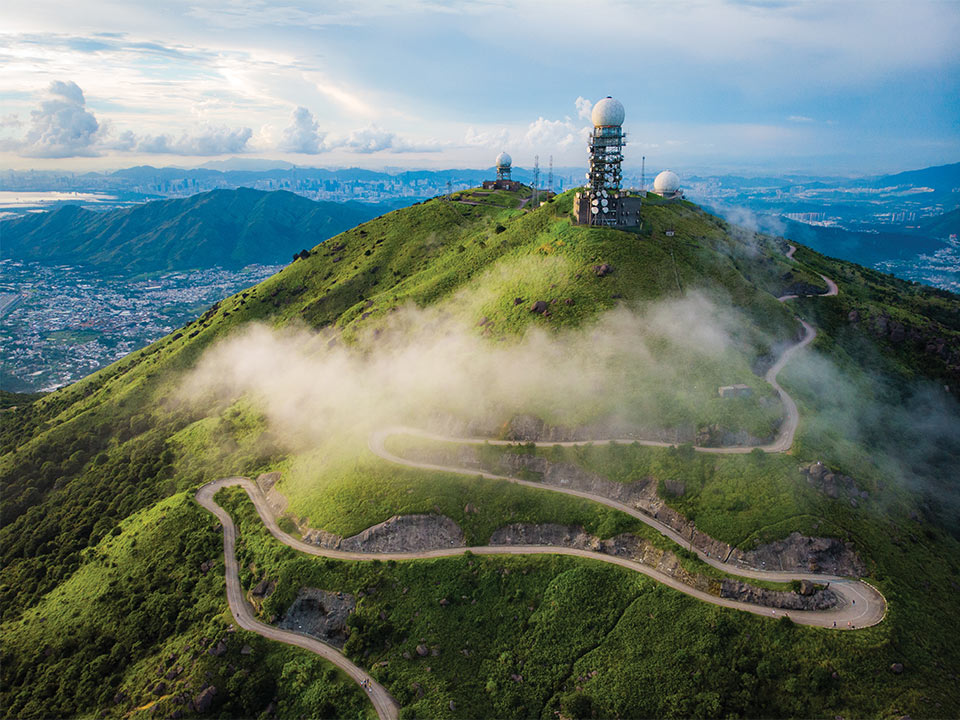 Dragon’s Back on Hong Kong Island: