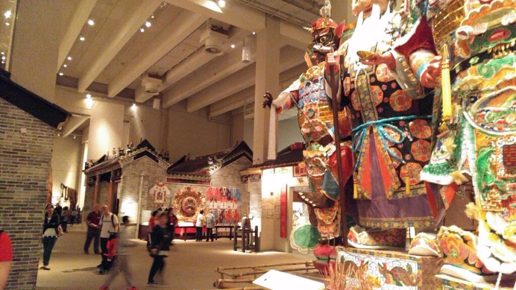 An inside view of the Hong Kong Museum of History