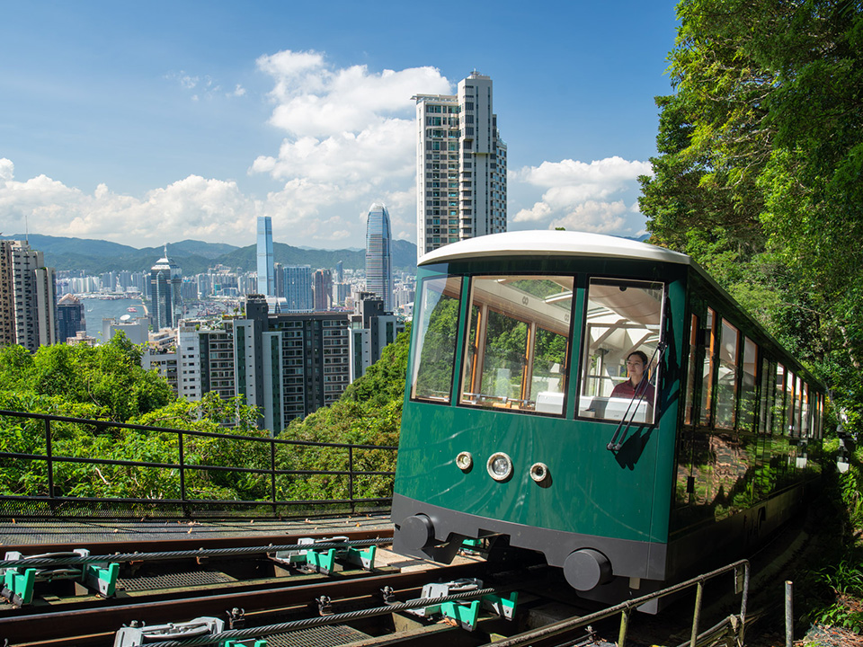 Peak Tram to Victoria Peak