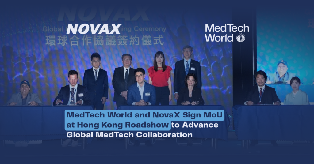 MedTech World and NovaX sign an MoU