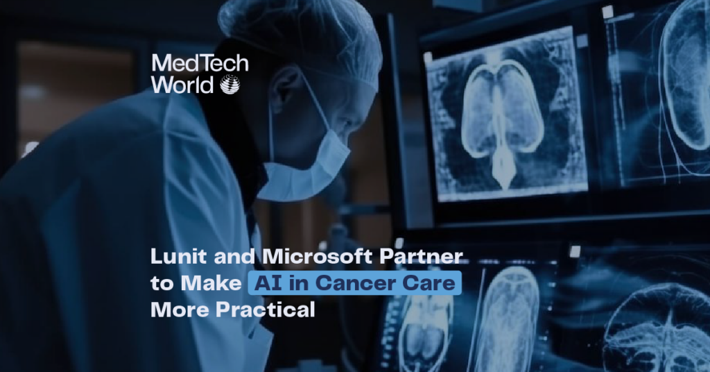 Lunit and Microsoft partnership
