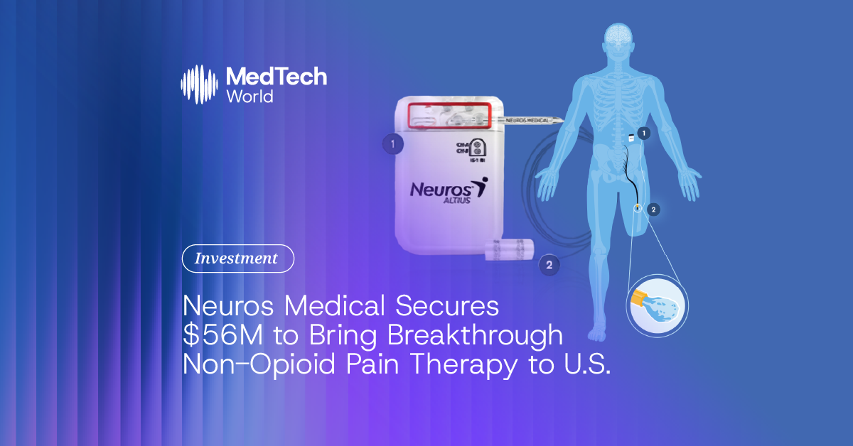 Neuros Medical Raises $56M for Non-Opioid Pain Device