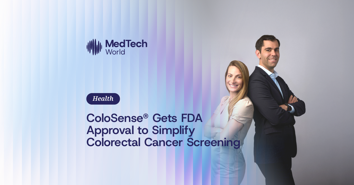 No scraping required: ColoSense® gets FDA approval to simplify colorectal cancer screening