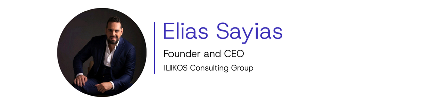 Elias Sayias, Founder of ILIKOS Consulting Group