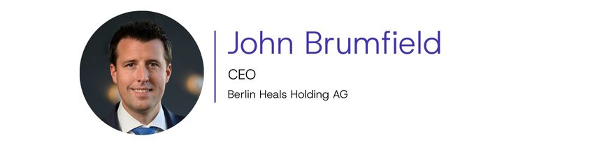 John Brumfield, Chief Executive Officer, Berlin Heals Holding AG