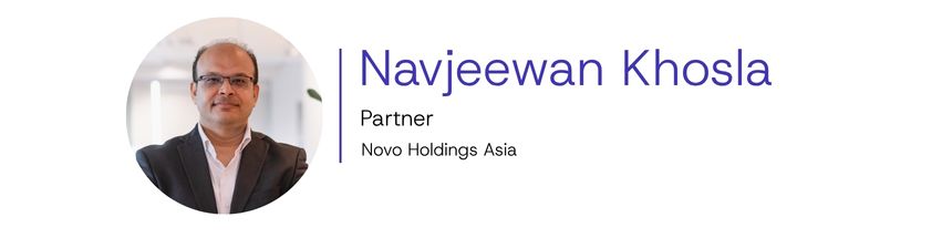 Navjeewan Khosla, Partner, Novo Holdings Asia