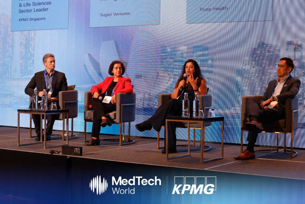 Panelists discussing why ASEAN is emerging as the partner of choice for production and scale-up