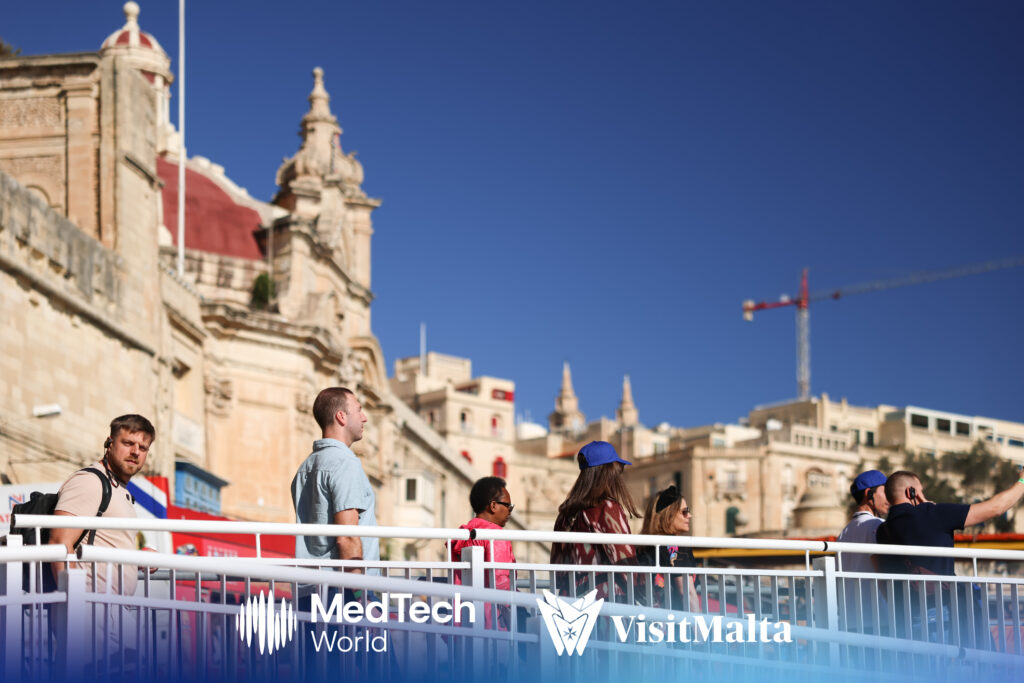 Attendees during the cultural tour at MedTech Malta 2025