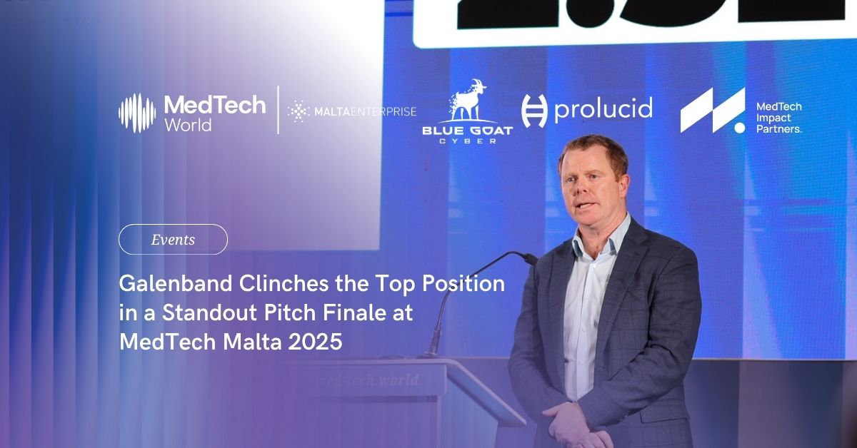 Galenband clinches the top position in a standout pitch finale at MedTech Malta 2025  