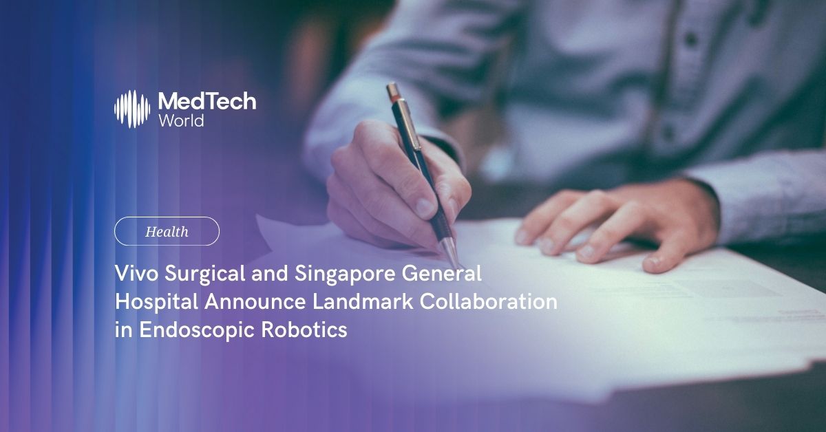 Vivo Surgical 和 Singapore General Hospital 宣布 