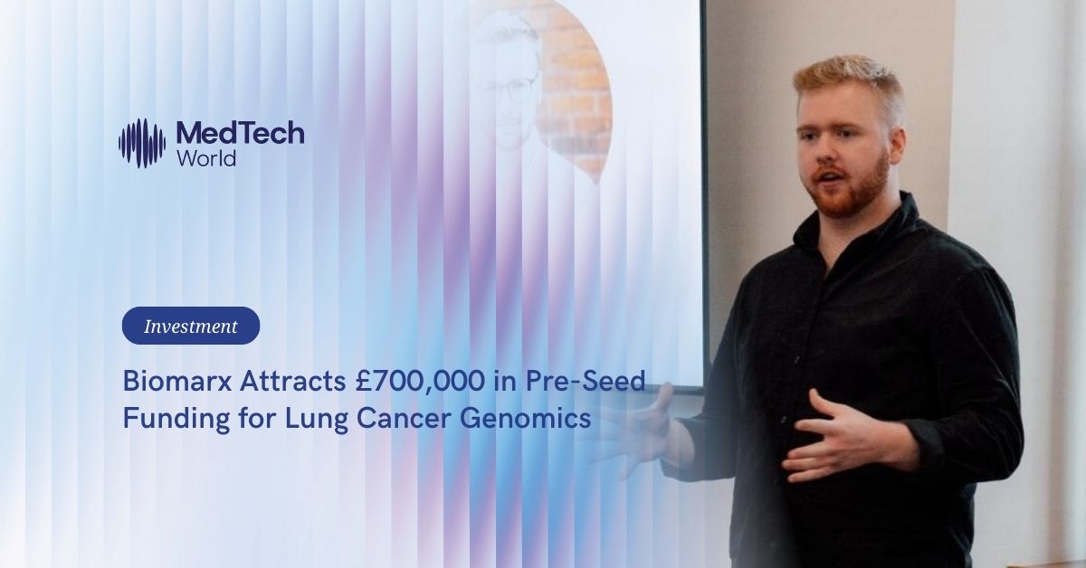 Biomarx attracts £700,000 in pre-seed funding for lung cancer genomics