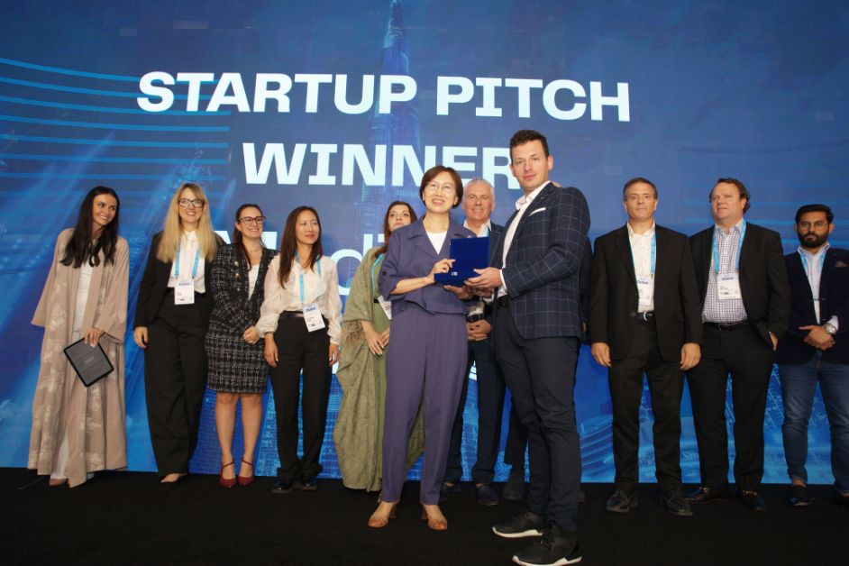 MedTech World Startup Pitch Competition winner during the 2025 Dubai edition