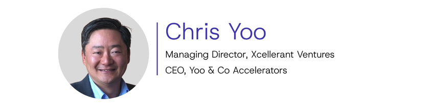 Chris Yoo, Managing Director, Xcellerant Ventures, and CEO at Yoo & Co Accelerators