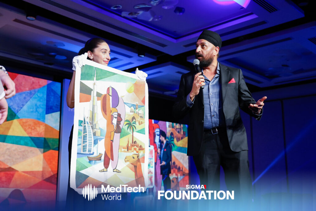 Charity auction during the Awards Gala
