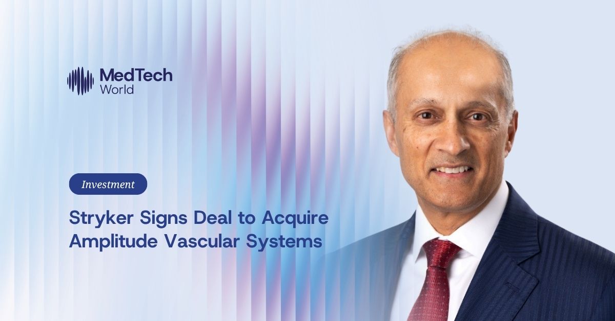 Stryker拟收购Amplitude Vascular Systems以拓展外周血管产品组合 