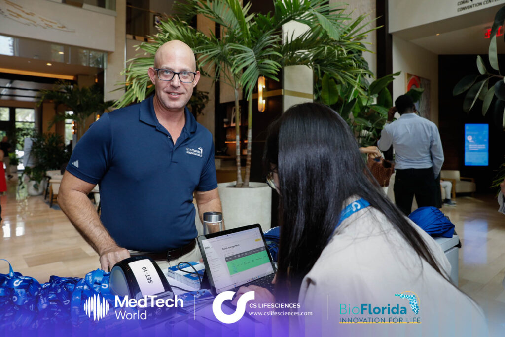 Pre-registration reception, powered by CS Lifesciences and co-hosted by MedTech World and BioFlorida