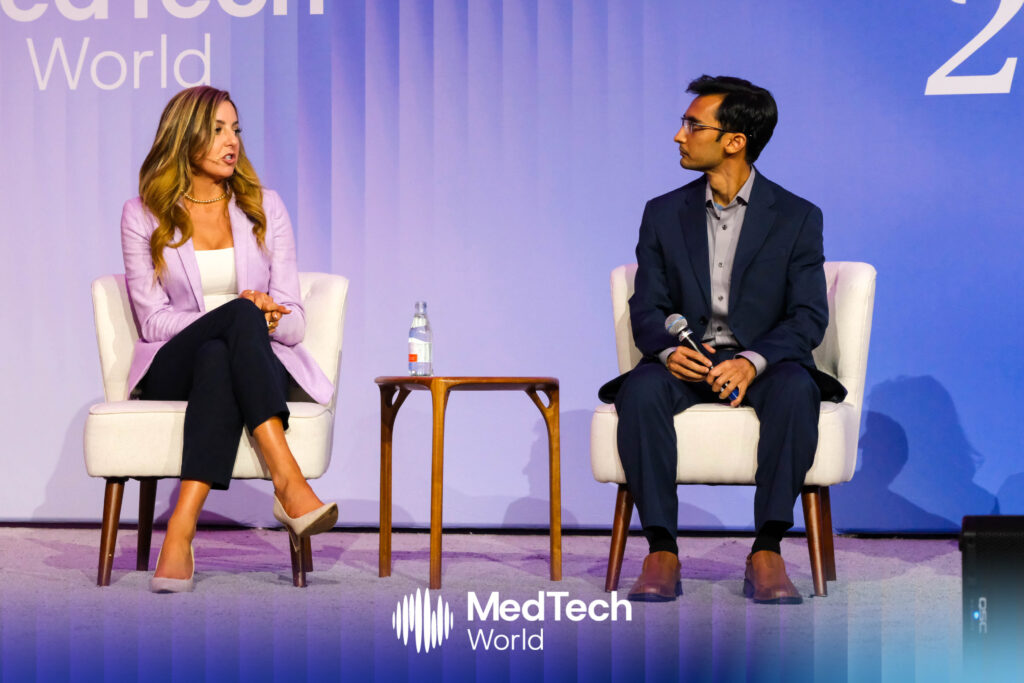 Ivanny Franklin, Managing Partner at MedSight Capital, and Maunark S. Patel, Co-Founder and CEO of Skuvent Inc