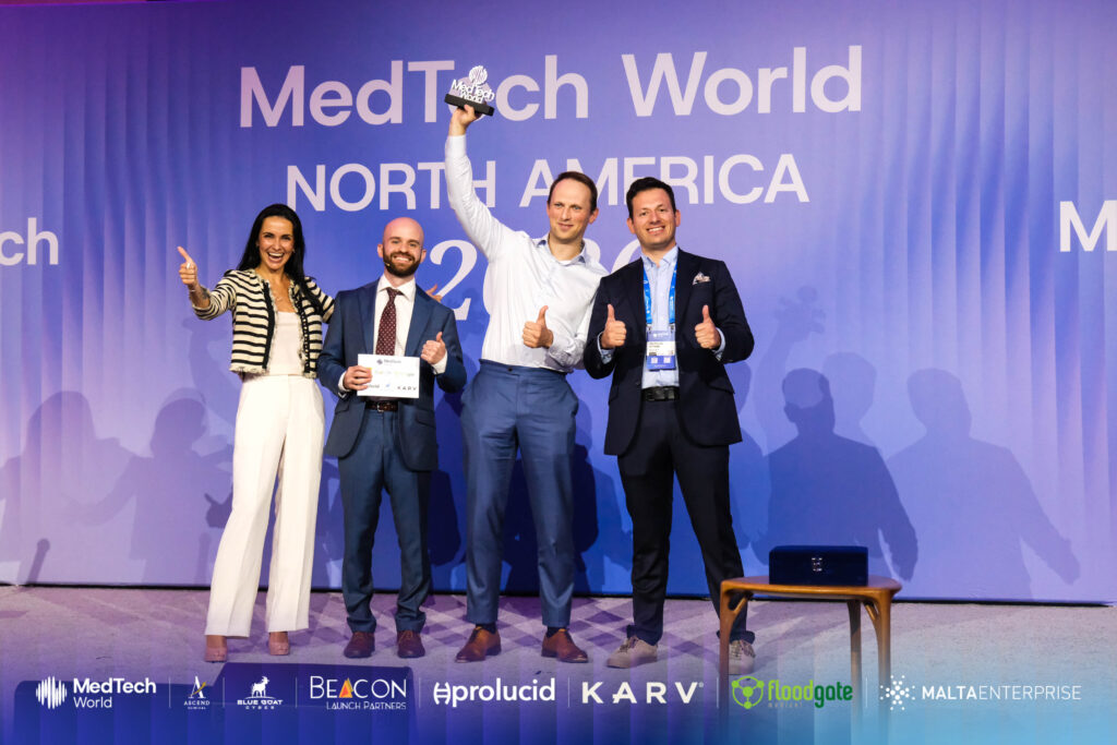 Startup pitch competition winner