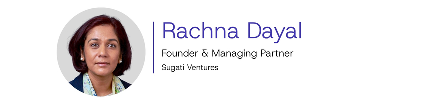 Judge: Rachna Dayal | Founder & Managing Partner, Sugati Ventures