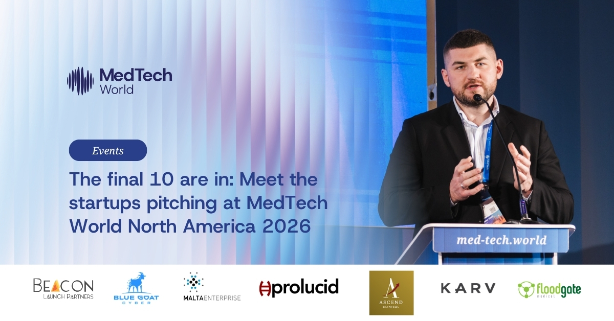 The final 10 are in: Meet the startups pitching at MedTech World North America 2026