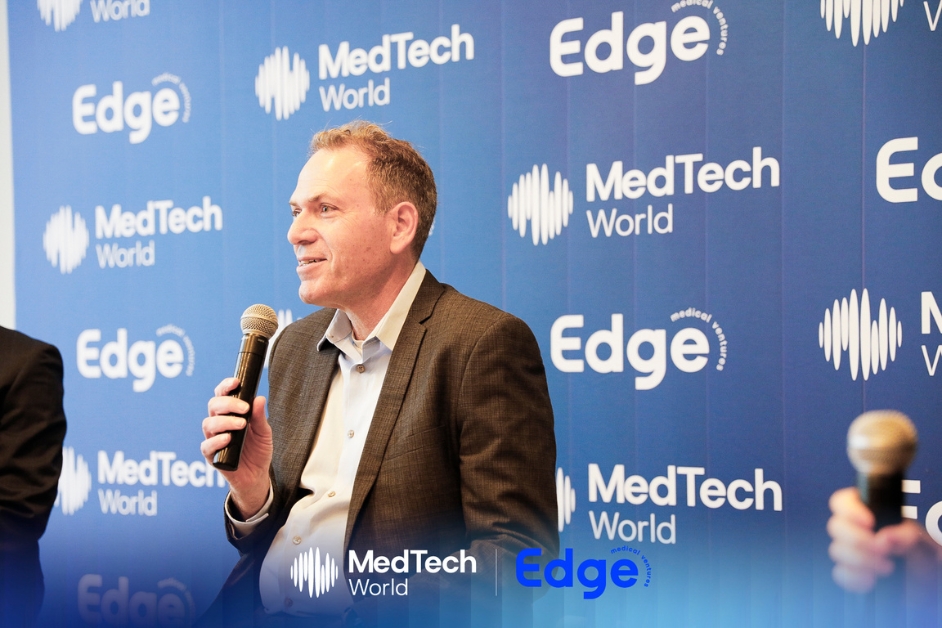 Shai Policker, Managing Partner of Edge Medical Ventures, speaking during MedTech World North America 2026
