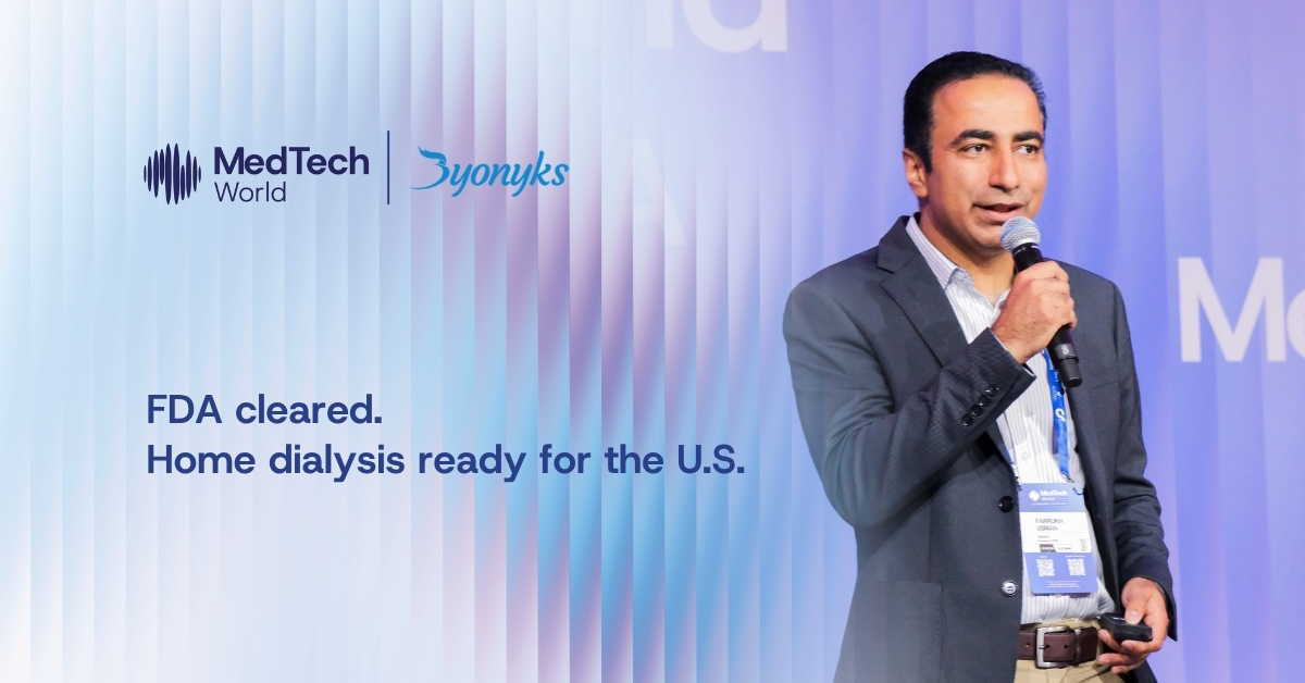 Byonyks initiates U.S. commercial rollout of FDA-cleared X1 automated peritoneal dialysis cycler