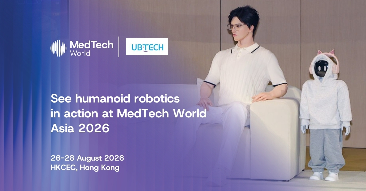 UBTECH Robotics to showcase humanoid robot at MedTech World Asia 2026 in Hong Kong